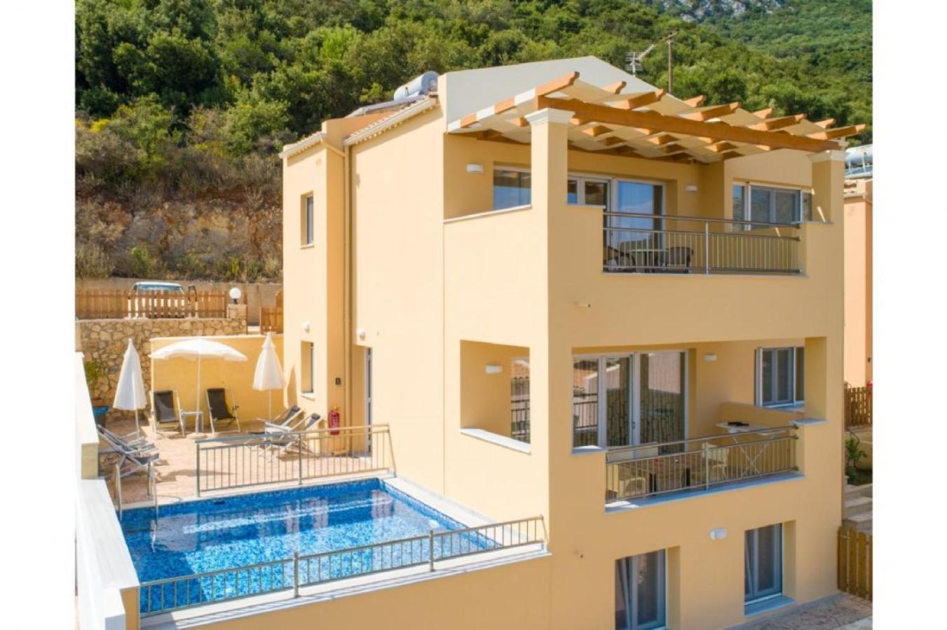 Corfu Sea View Villa - Aurora Barbati Exterior photo