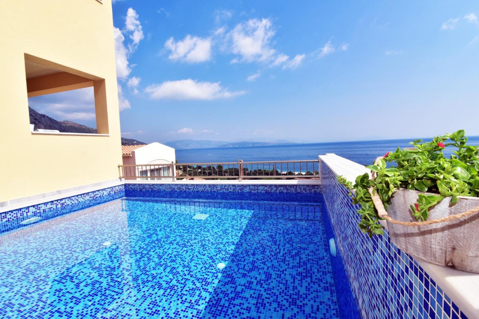 Corfu Sea View Villa - Aurora Barbati Exterior photo